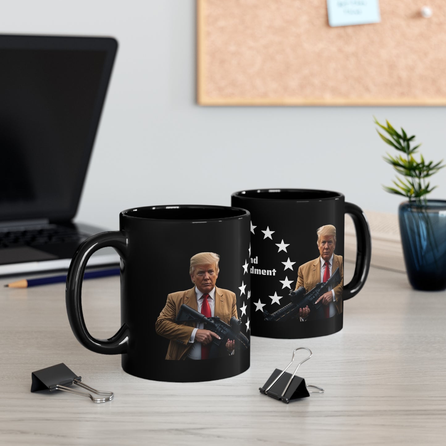 2nd Amendment Trump -11oz Black Mug