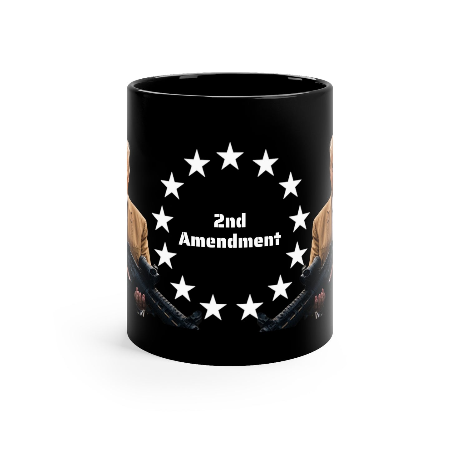 2nd Amendment Trump -11oz Black Mug