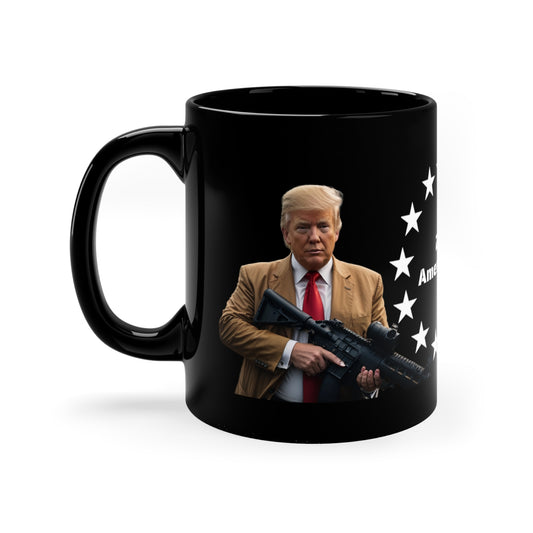 2nd Amendment Trump -11oz Black Mug