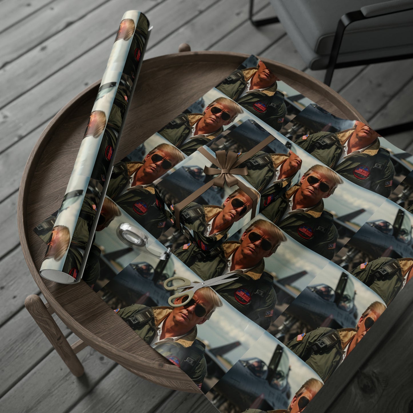 Top President Gift Wrapping Paper