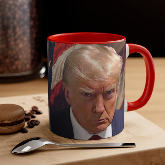 Mugshot - Accent Coffee Mug, 11oz