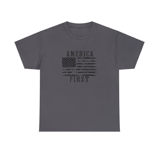 America First - Unisex Heavy Cotton Tee